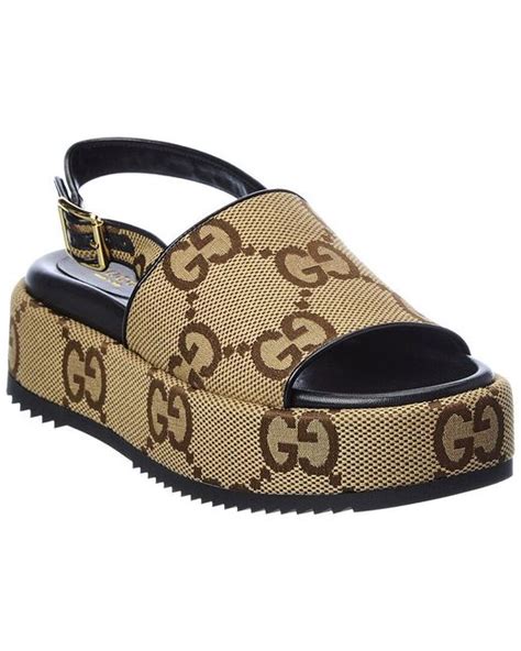 gucci jumbo sandals|Gucci sandals for women.